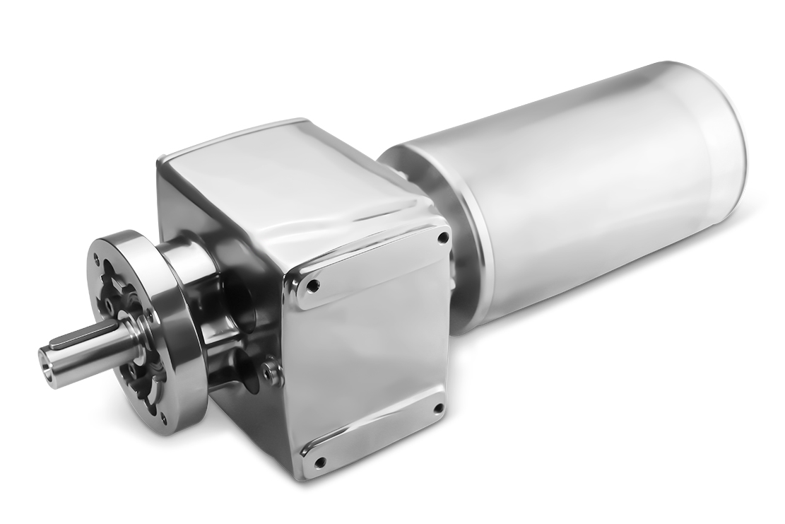 ESRF37-63-4-0,18 kW-11 rpm Stainless steel helical geared motor